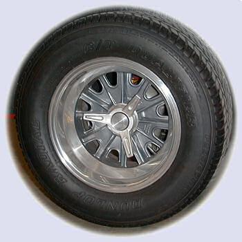 Rear pin drive wheel