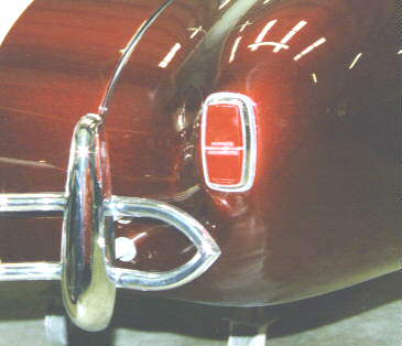 Rectangular tail lights