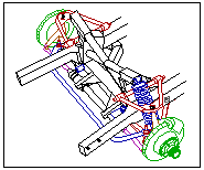 Small front suspension