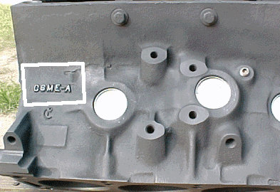 Fe ford engine block casting numbers