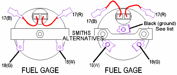 Smiths Fuel Gage Troubleshooting  12v Fuel Gauge Wiring Diagram    Era Replica Automobiles