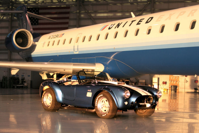 Car under wing
