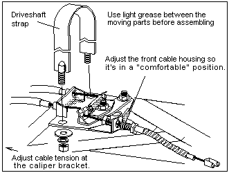 Emergency Brake balance bar